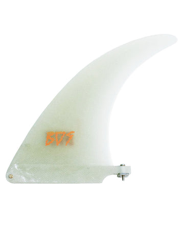 BOS Dagger 8" Single Fin - Clear