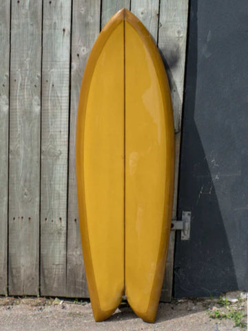 BOS Trad Fish Surfboard 5ft 5 - Golden Brown