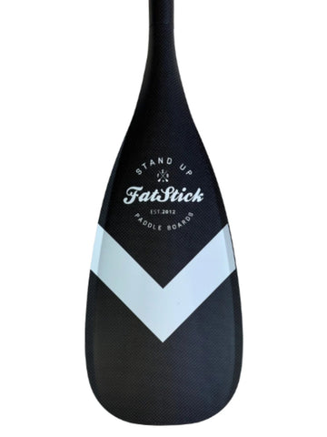 FatStick Three Piece Full Carbon SUP Paddle - Black